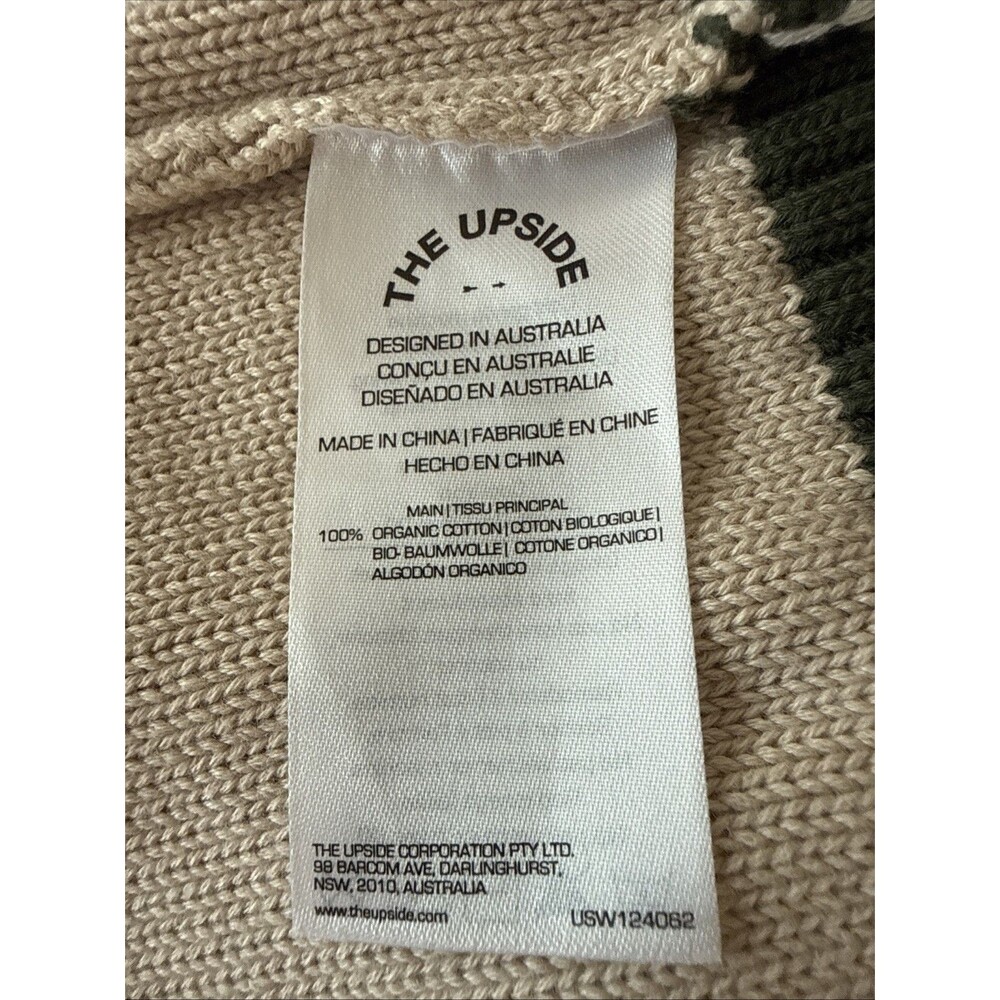 The Upside Pilot Louie V-Neck Sweater Size Small Women’s Classic Timeless Style - Picture 5 of 9